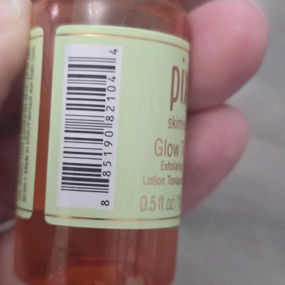 Pixi Glow Tonic Exfoliating Toner 0.5oz Lot Of 4 New